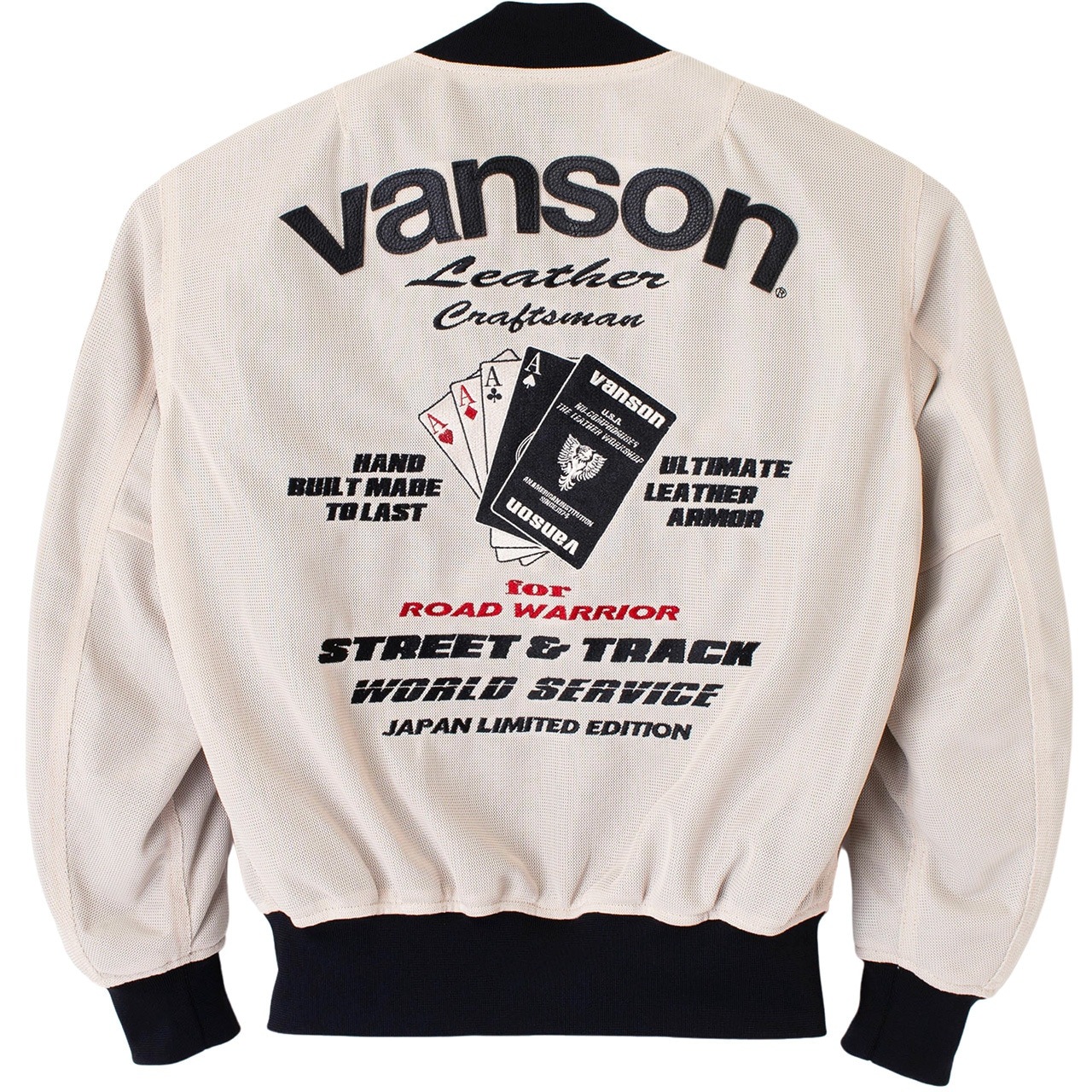 30％OFF！】VANSON バンソン メッシュMA-1ジャケット｜3カラー 
