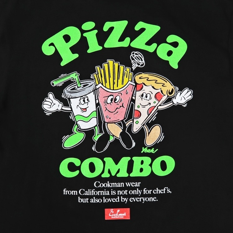 COOKMAN｜クックマン Tシャツ Pizza Combo（ユニセックス） ピザ