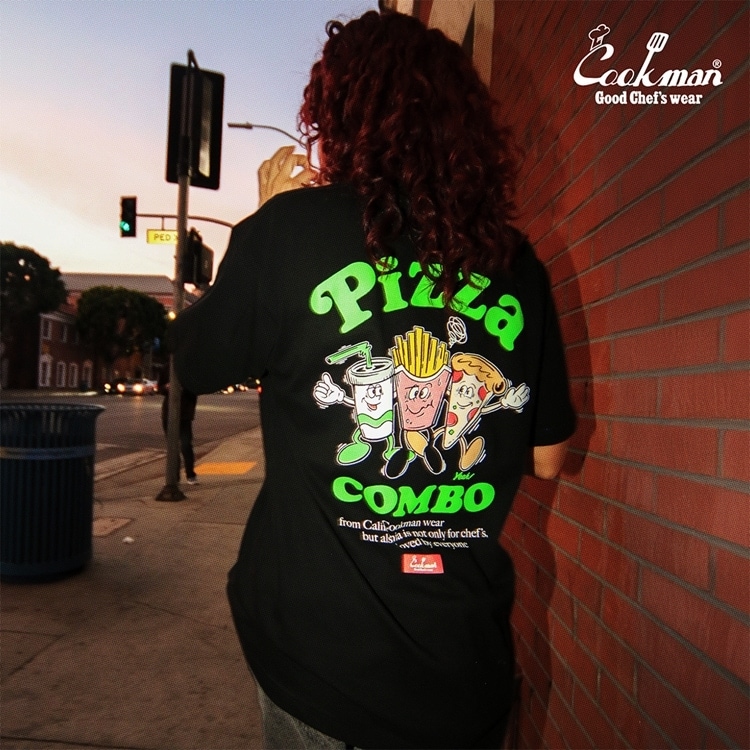 COOKMAN｜クックマン Tシャツ Pizza Combo（ユニセックス） ピザ