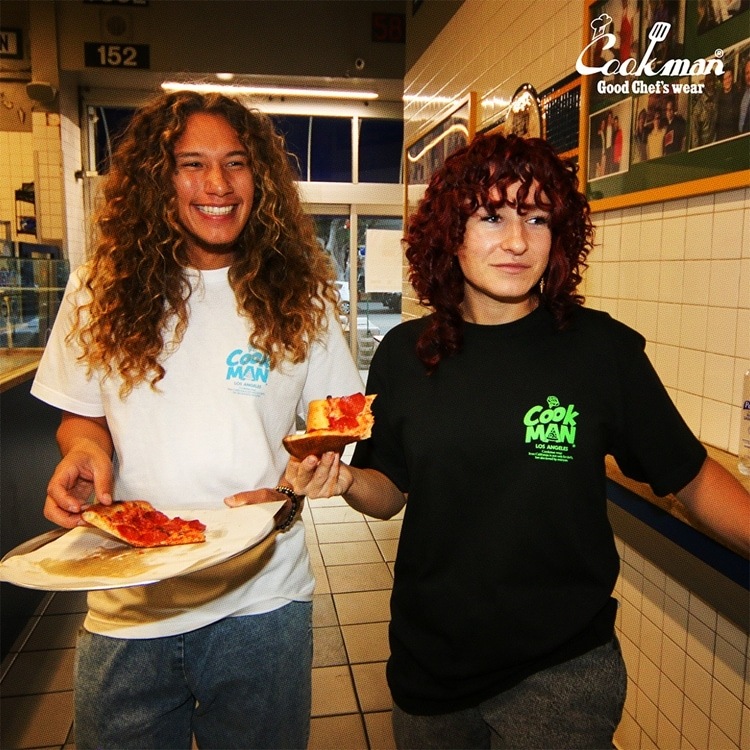 COOKMAN｜クックマン Tシャツ Pizza Combo（ユニセックス） ピザ
