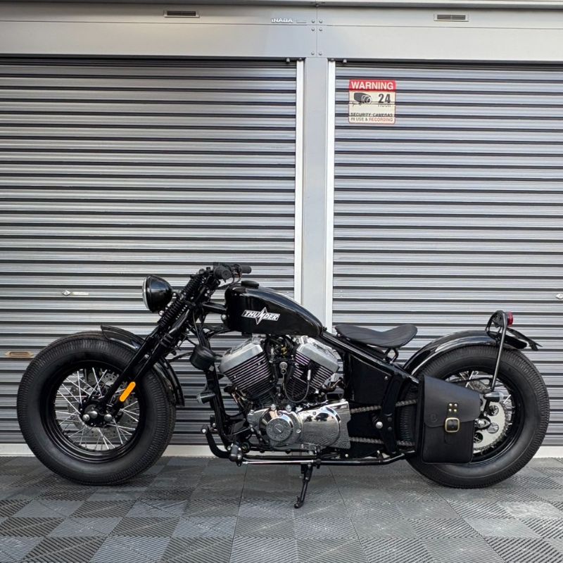THUNDER MOTORCYCLES オリジナル本革サドルバッグ | バイク用品