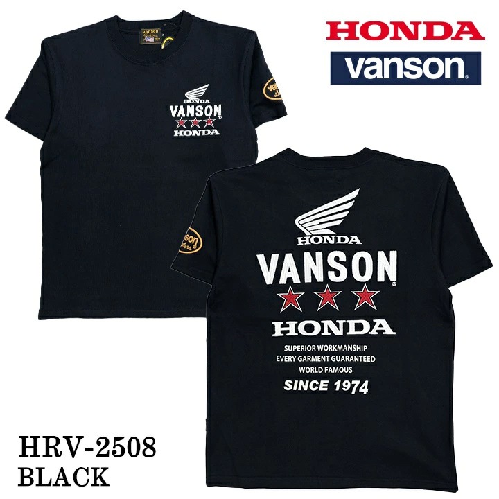 セール！40％オフ】HONDA VANSON ホンダ バンソン コラボ TEE 天竺