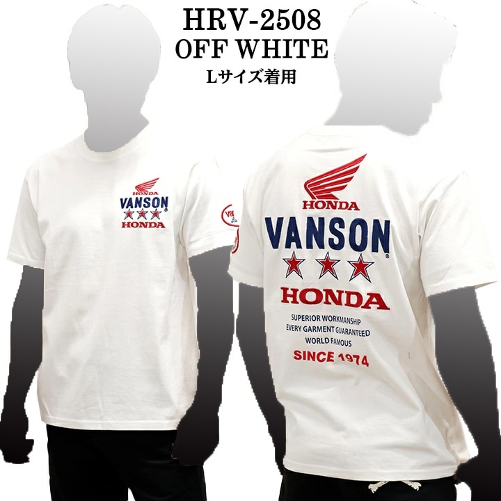 セール！40％オフ】HONDA VANSON ホンダ バンソン コラボ TEE 天竺
