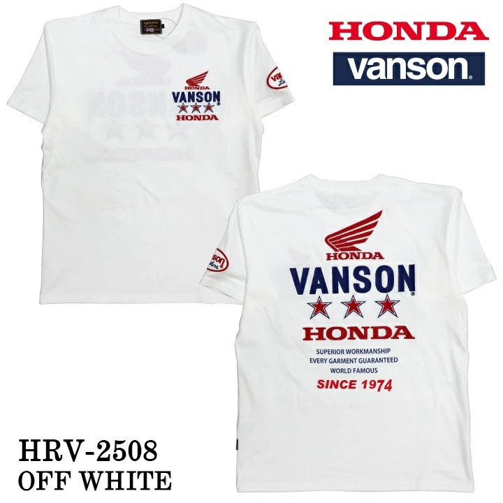 セール！40％オフ】HONDA VANSON ホンダ バンソン コラボ TEE 天竺