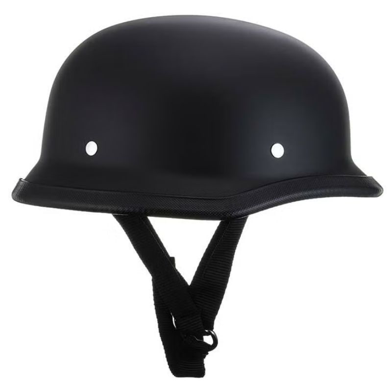 美品 TT&CO ハーフヘルメット ブラック TT&CO.】USA ジャーマン ハーフヘルメット 半ツヤ ブラック USA GERMAN
