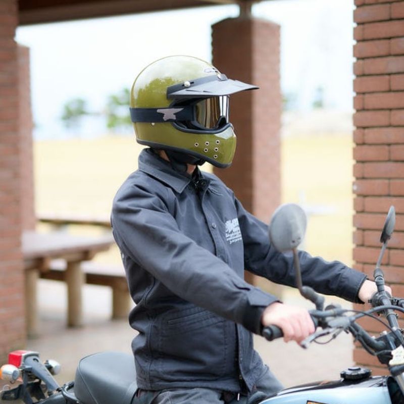 カブの駅こうべxHORIZON MX-H4 フルフェイスヘルメット