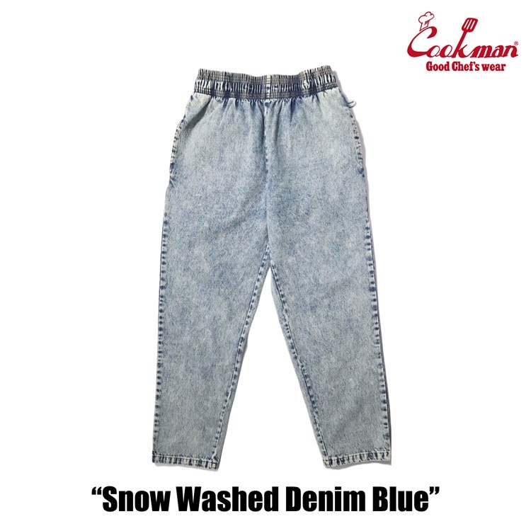 COOKMAN/クックマン Long Chef Pants シェフパンツ「Snow Washed