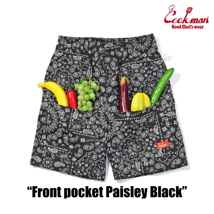 COOKMAN/クックマン Chef Pants Short Front pocket シェフパンツ