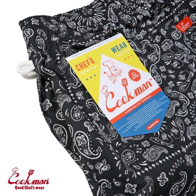 COOKMAN/クックマン Chef Pants Short Front pocket シェフパンツ