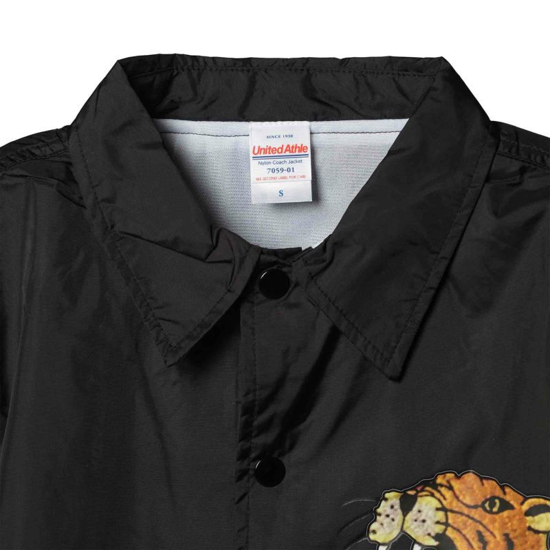 tt&co ナイロンコーチジャケット L ブラック TT&CO.】COACH JACKET Black コーチジャケット ブラック ティーティー