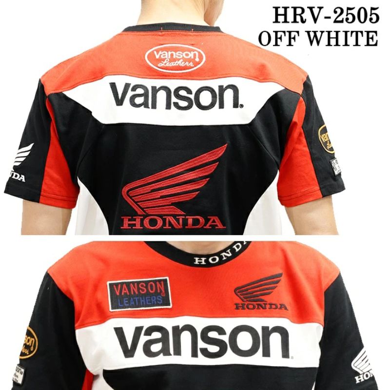 セール！40％オフ！】HONDA VANSON ホンダ バンソン コラボ TEE 天竺
