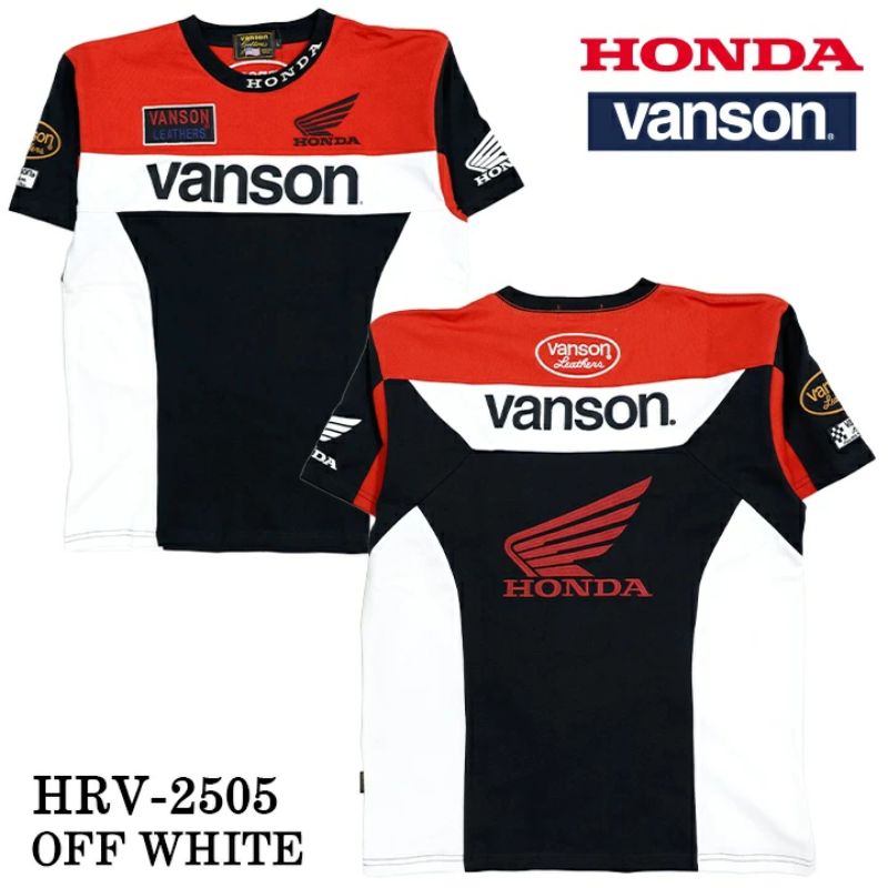 セール！40％オフ！】HONDA VANSON ホンダ バンソン コラボ TEE 天竺