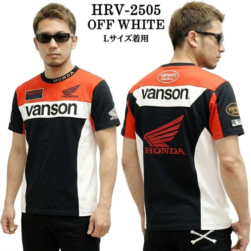 セール！40％オフ！】HONDA VANSON ホンダ バンソン コラボ TEE 天竺