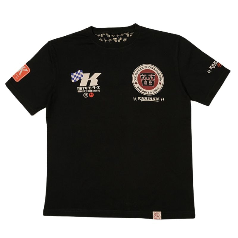 KAMINARI カミナリモータース 抜染Tシャツ『レジャーバイク