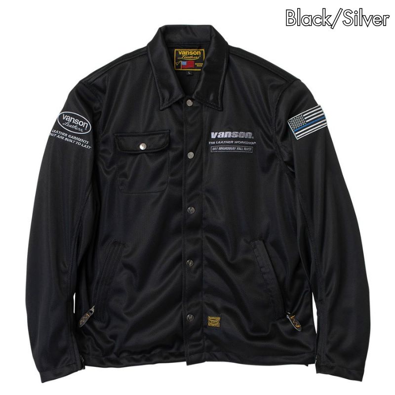 VANSON / バンソン メッシュコーチジャケット 春夏モデル TVS2603S｜3