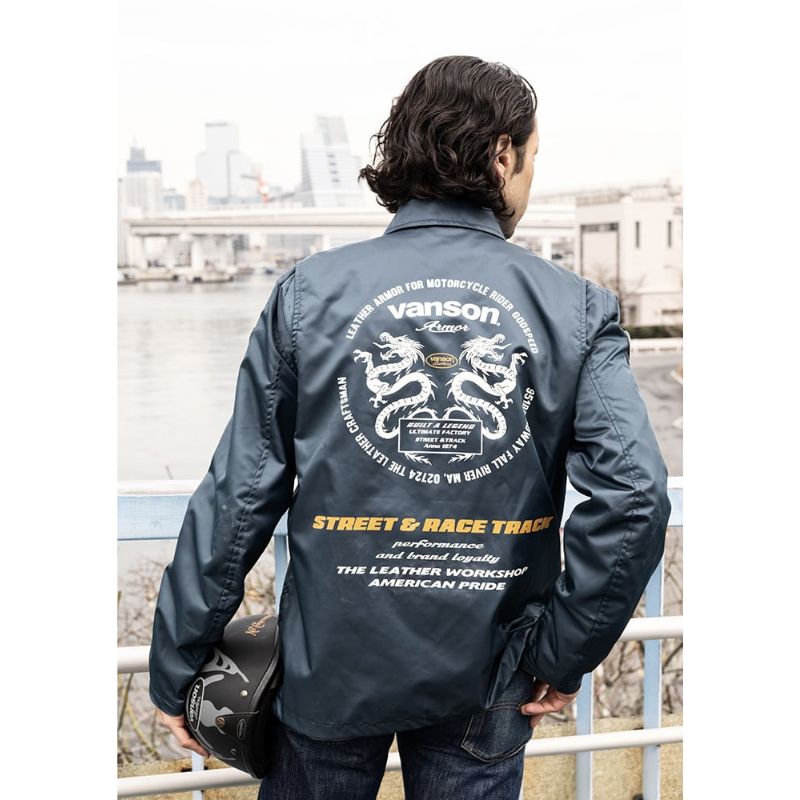 VANSON / バンソン コーチジャケット 春夏モデル SVS2605S｜3カラー
