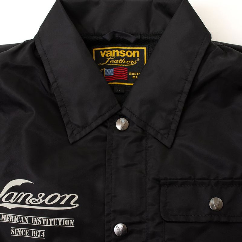 VANSON / バンソン コーチジャケット 春夏モデル SVS2605S｜3カラー