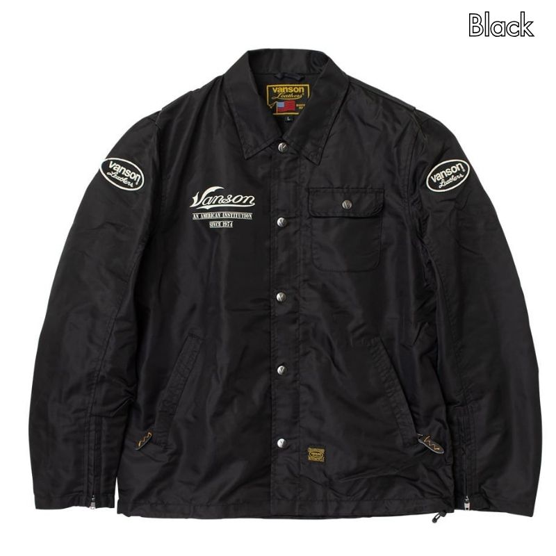 VANSON / バンソン コーチジャケット 春夏モデル SVS2605S｜3カラー