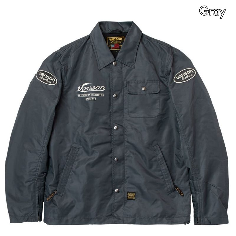 VANSON / バンソン コーチジャケット 春夏モデル SVS2605S｜3カラー