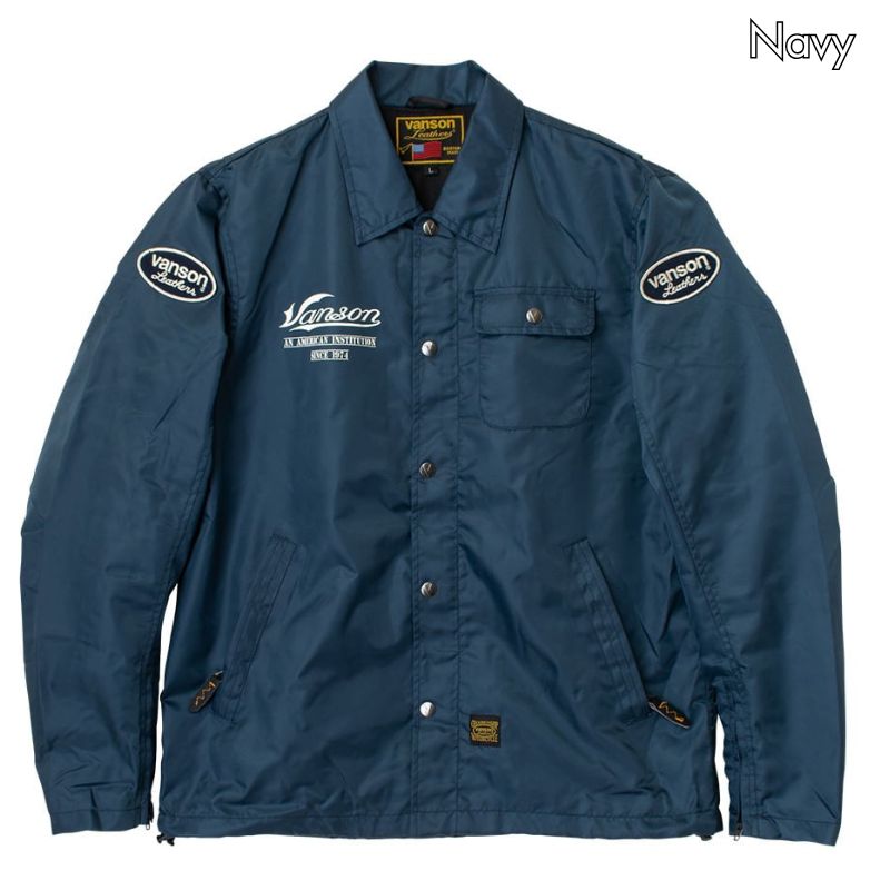 VANSON / バンソン コーチジャケット 春夏モデル SVS2605S｜3カラー