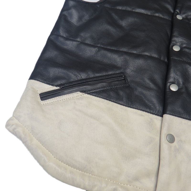 Vin＆Age NAUGHTY LEATHER VEST レザー ナーティーベスト （VLJ6）｜2
