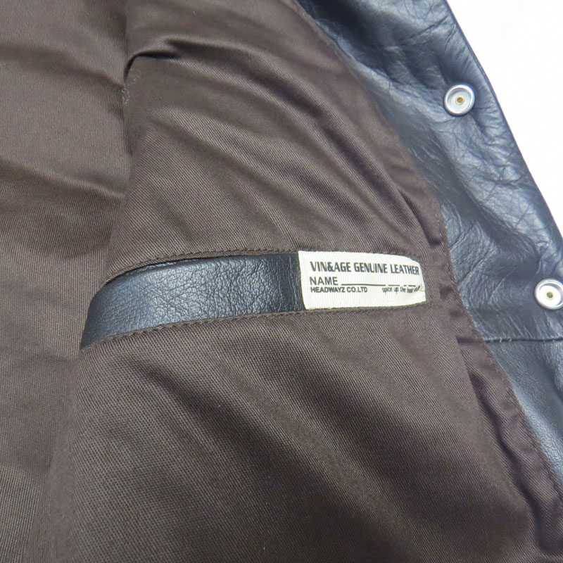 Vin＆Age NAUGHTY LEATHER VEST レザー ナーティーベスト （VLJ6）｜2