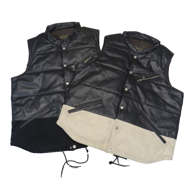Vin＆Age NAUGHTY LEATHER VEST レザー ナーティーベスト （VLJ6）｜2
