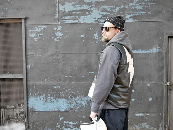 Vin＆Age NAUGHTY LEATHER VEST レザー ナーティーベスト （VLJ6）｜2