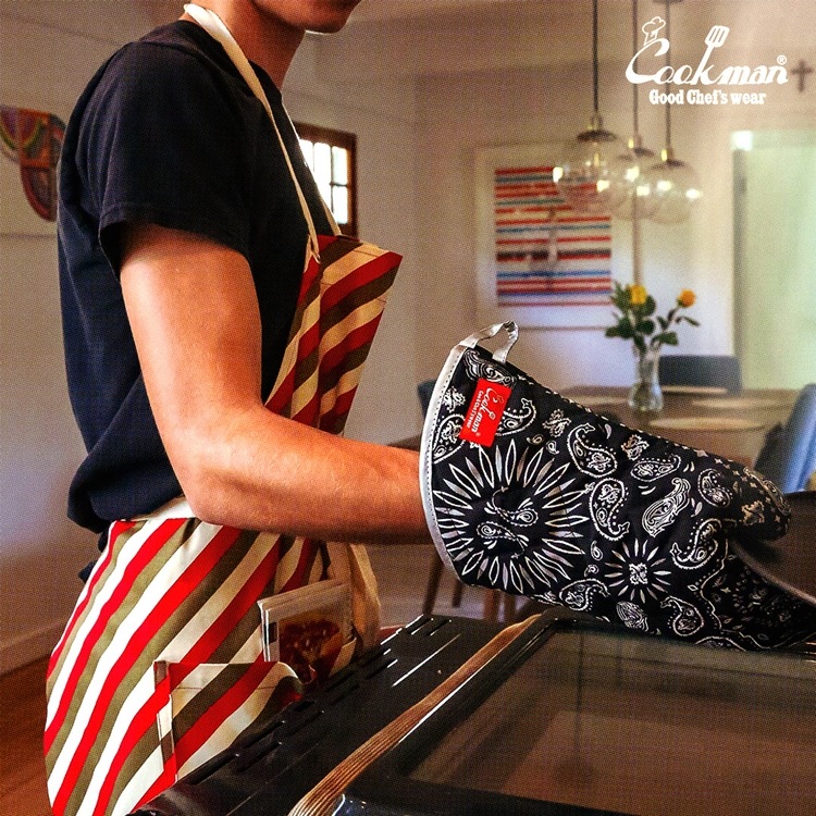 COOKMAN クックマン ワイドポケットエプロン Wide Pocket Apron（ユニ