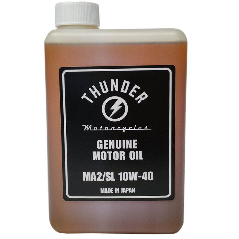 THUNDER MOTORCYCLES サンダー250 純正オイル 10W-40 100%化学
