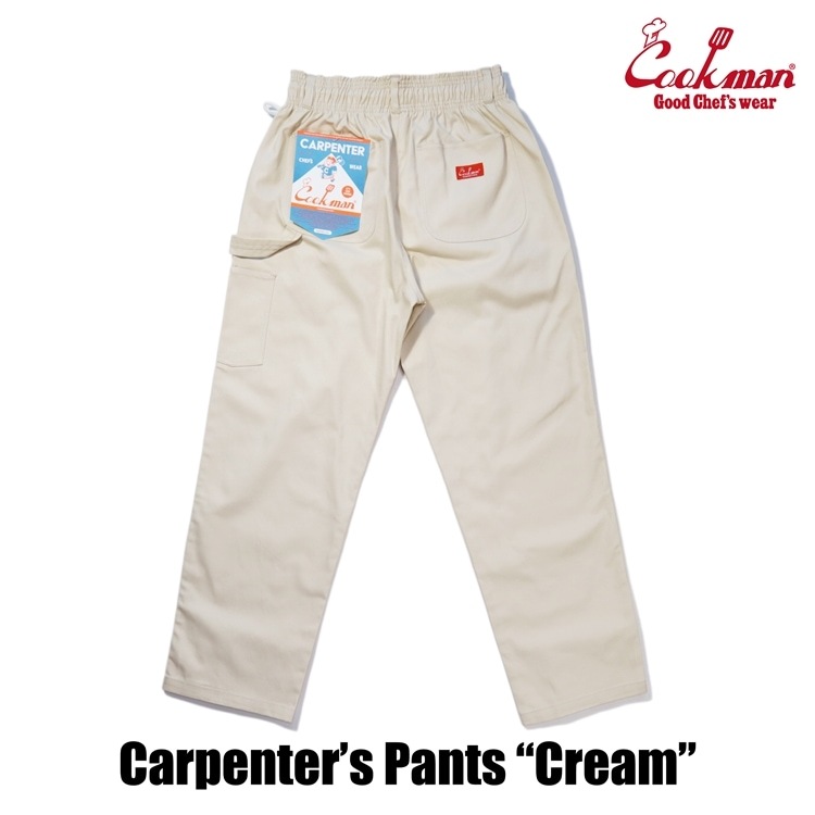 COOKMAN/クックマン Carpenter's Pants カーペンターズパンツ「Cream