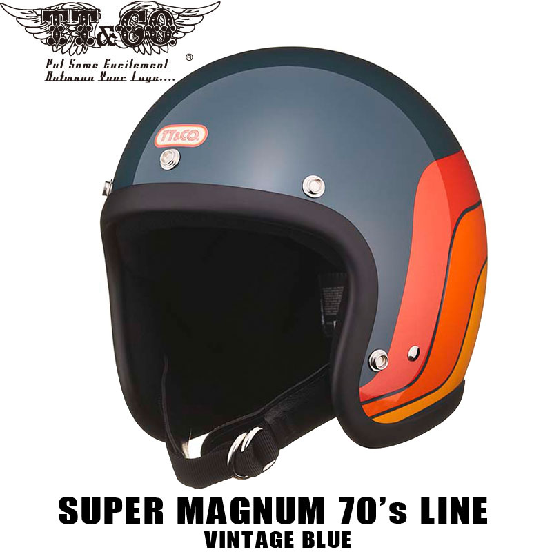 TT&CO スーパーマグナム セブンティーズライン　ヴィンテージブルー TT&CO.】スーパーマグナム セブンティーズライン ヴィンテージブルー