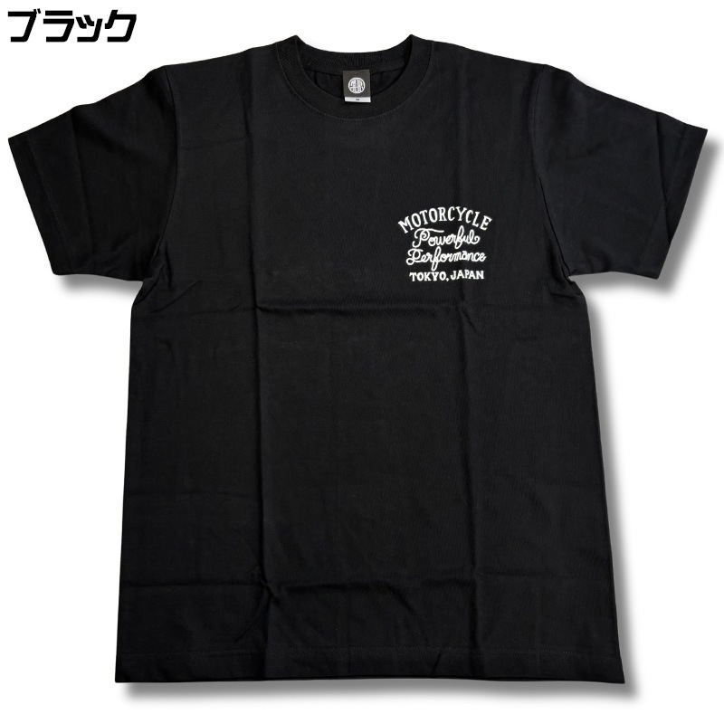 THUNDER MOTORCYCLES オリジナルTシャツ（エンジン）｜3サイズ