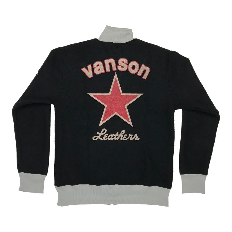 VANSON LEATHERS CUSTOMS PILE JACKET｜3カラー：ブラック or グレー