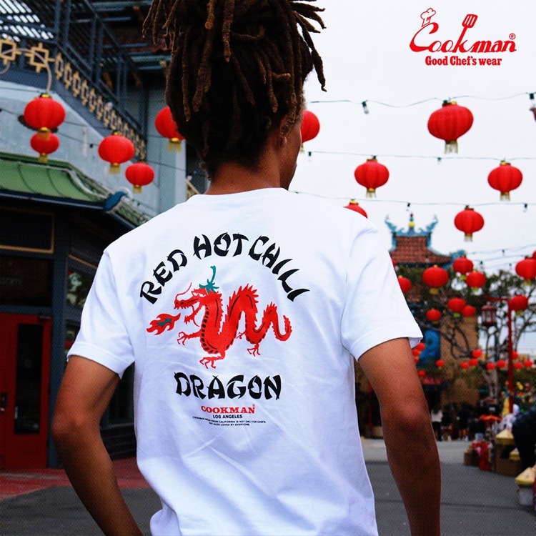 COOKMAN｜クックマン Tシャツ Chili Dragon（ユニセックス） ドラゴン