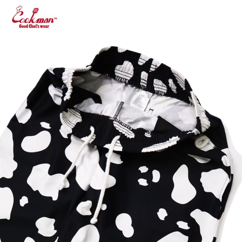 COOKMAN/クックマン Chef Pants シェフパンツ「Cow Black」（ユニ