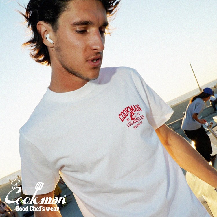 新品未使用　クックマン　Cookman　Tシャツ　XLサイズ XLサイズ Cookman クックマン TM Paint California bear Tシャツ ブラック