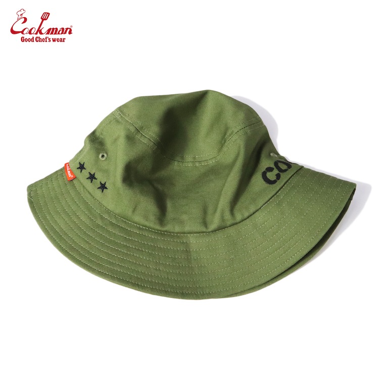 COOKMAN/クックマン バケットハット 帽子 Bucket Hat Olive オリーブ