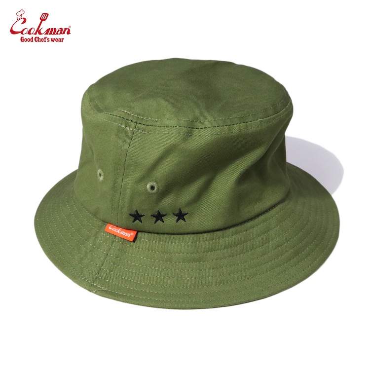 COOKMAN/クックマン バケットハット 帽子 Bucket Hat Olive オリーブ