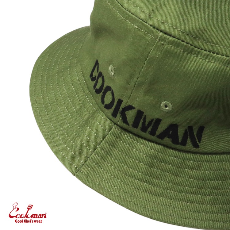 COOKMAN/クックマン バケットハット 帽子 Bucket Hat Olive オリーブ