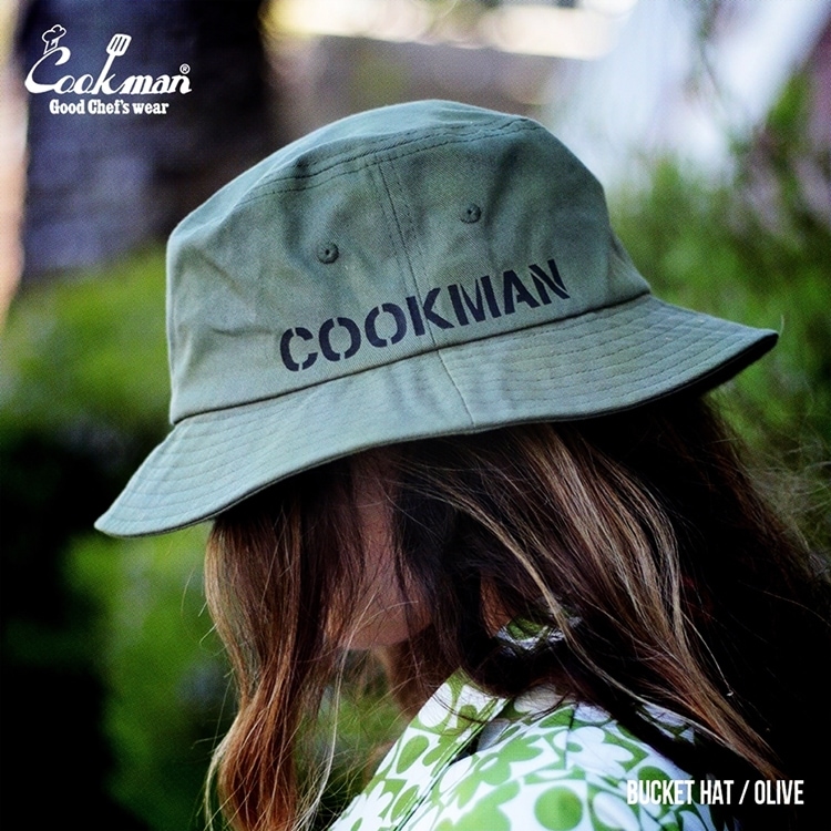 COOKMAN/クックマン バケットハット 帽子 Bucket Hat Olive オリーブ