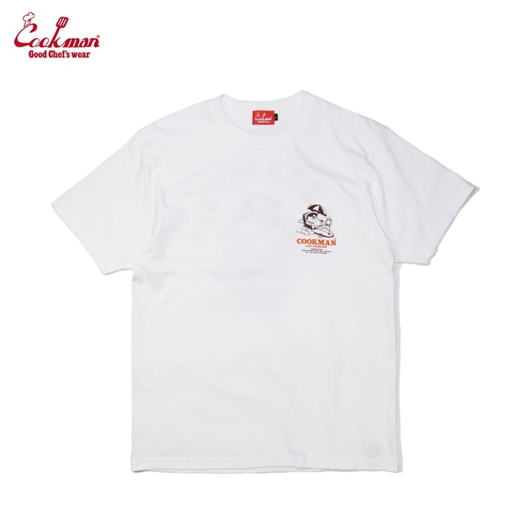 大人気 Cookman クックマン Tシャツ Food Vendor ホワイト Cookman T-shirts - Food Vendor : White – Cookman EU