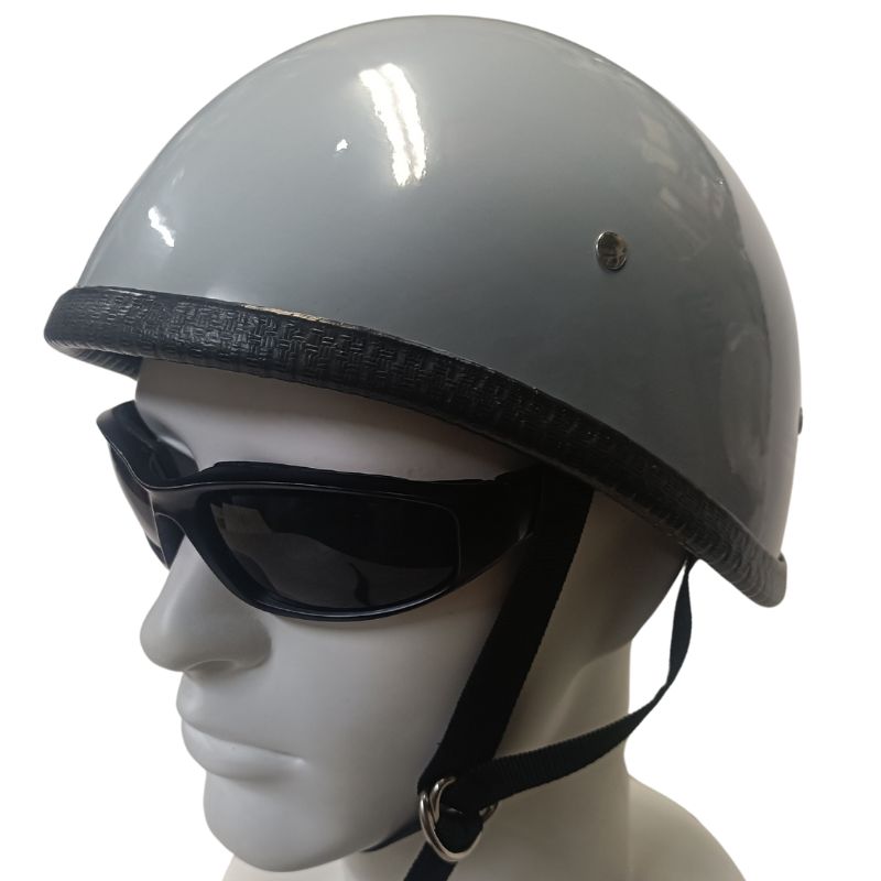 セール！装飾用ハーフヘルメット（スモーキー） グレー 限定
