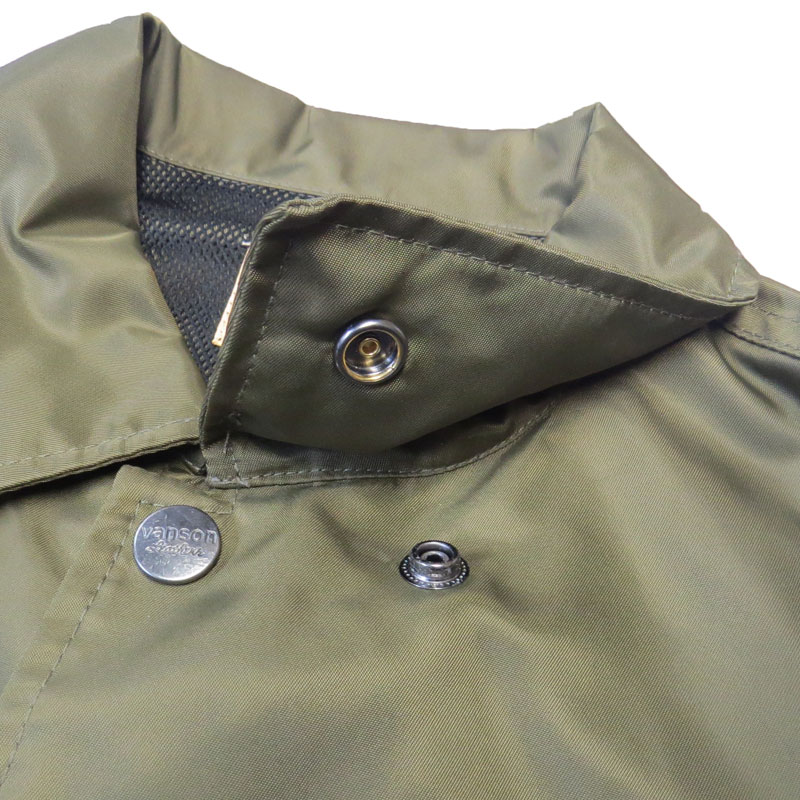 VANSON バンソン モトブルーズ別注 COACH JACKET コーチジャケット 