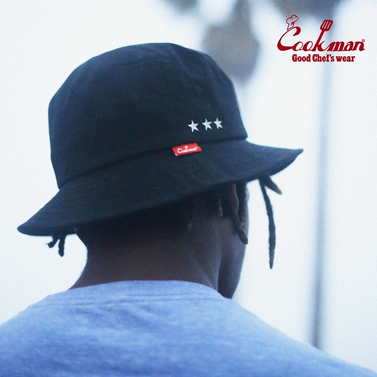 COOKMAN/クックマン バケットハット 帽子 Bucket Hat Black ブラック