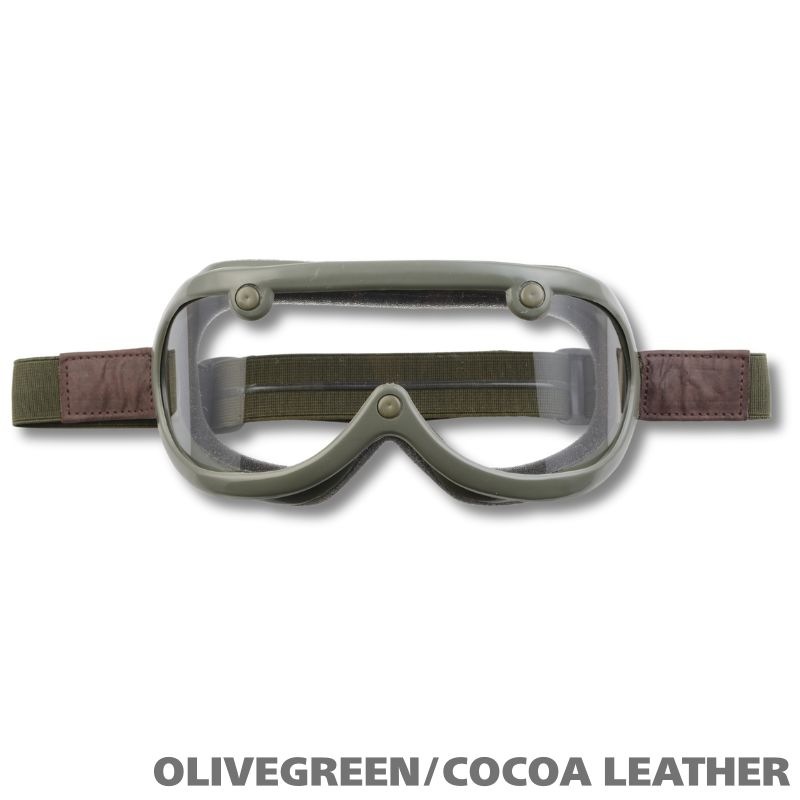 GREASER 60's VINTAGE GOGGLES LEATHER MODEL ヴィンテージゴーグル