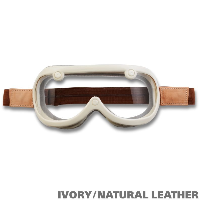 GREASER 60's VINTAGE GOGGLES LEATHER MODEL ヴィンテージゴーグル