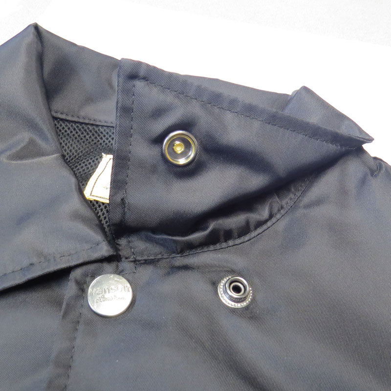 VANSON バンソン モトブルーズ別注 COACH JACKET コーチジャケット