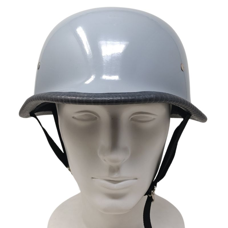 セール！装飾用ハーフヘルメット（ジャーマン） グレー 限定カラー