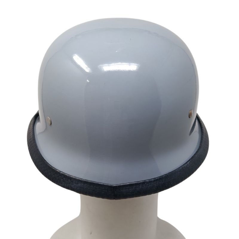 セール！装飾用ハーフヘルメット（ジャーマン） グレー 限定カラー